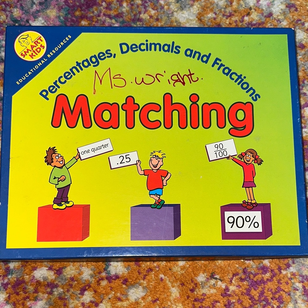 Matching Game - Green and Red